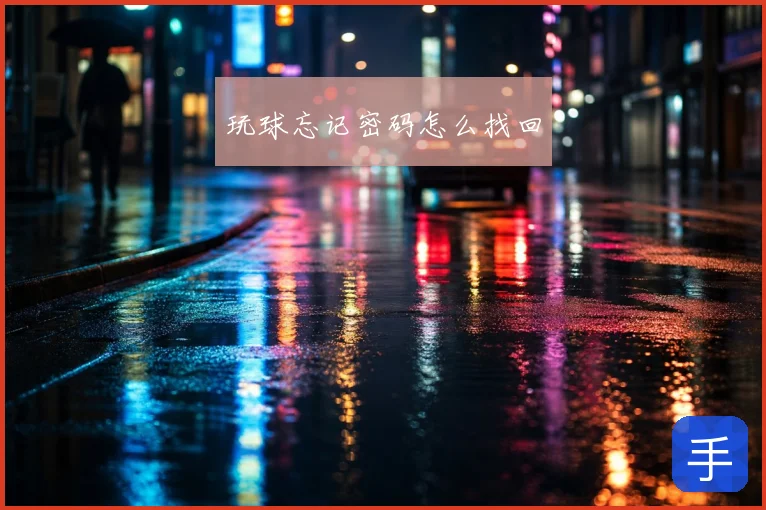 玩球忘记密码怎么找回